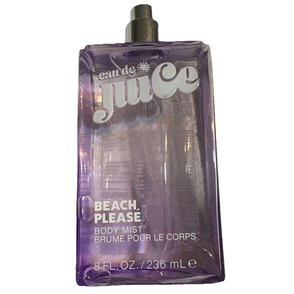 Eau De Juice Beach Please Body Mist 8oz New No Lid Women Fragrance Spray
